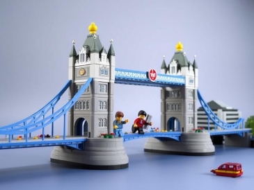Tower Bridge Lego in London